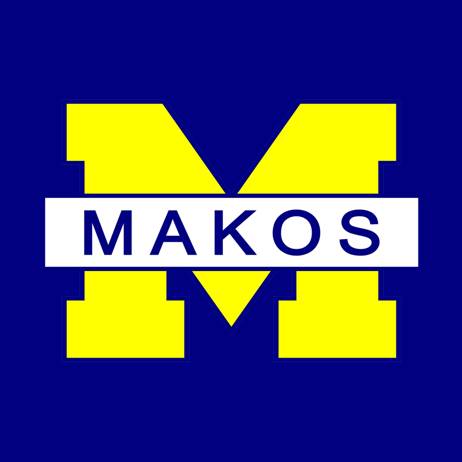 Makos swim team logo